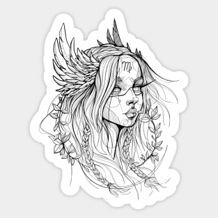 Virgo Sticker